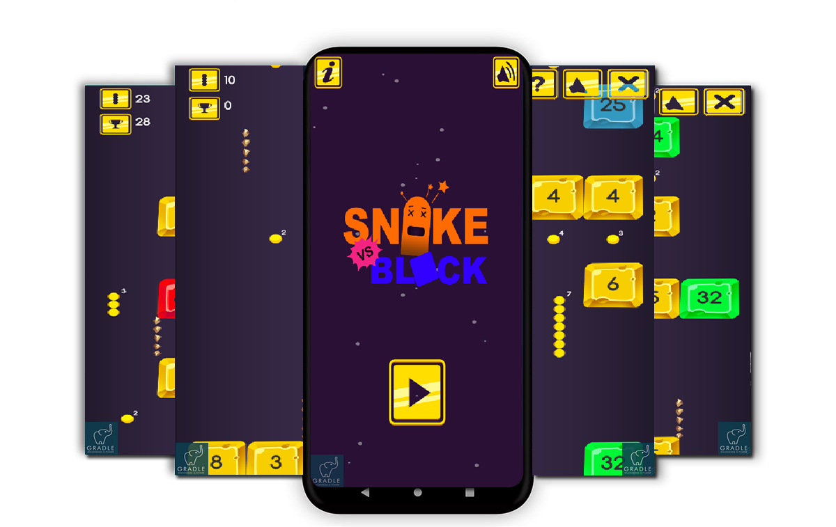 Snake vs Blocks (Admob + GDPR + Android Studio) - 1